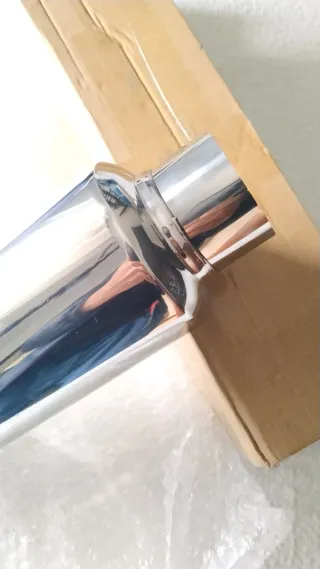 Silenciador Carro/Mota Cromado