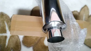 Silenciador Carro/Mota Cromado