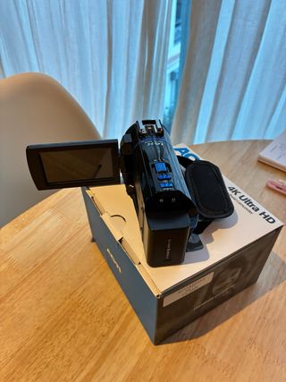 Videocámara 4K Ultra HD Portátil