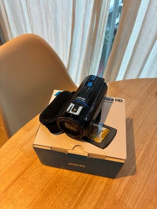 Videocámara 4K Ultra HD Portátil