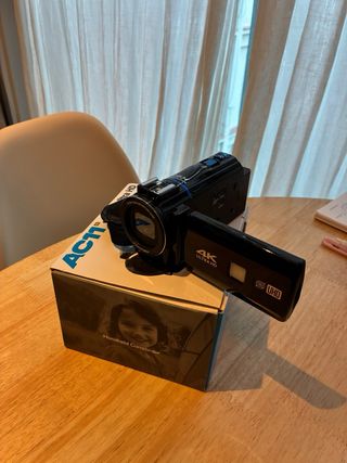 Videocámara 4K Ultra HD Portátil