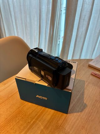 Videocámara 4K Ultra HD Portátil