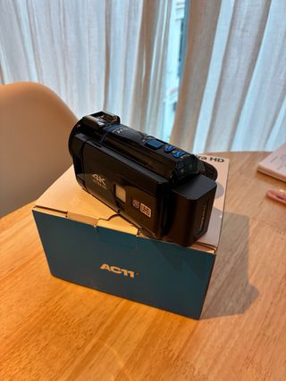 Videocámara 4K Ultra HD Portátil