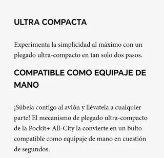 Silla de paseo gb Pockit+ All-City