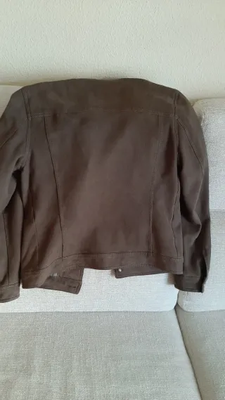 Cazadora Zara Antelina Marrón