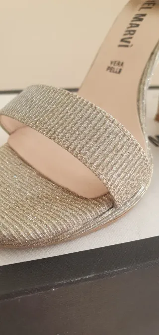 Sandali RAQUEL MARVI oro tacco 36