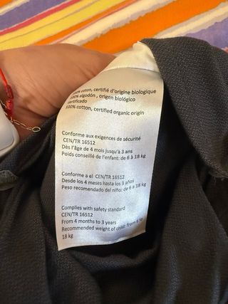Mochila portabebés ergonómica