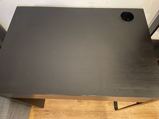 Escritorio Ikea MICKE Negro/Marrón
