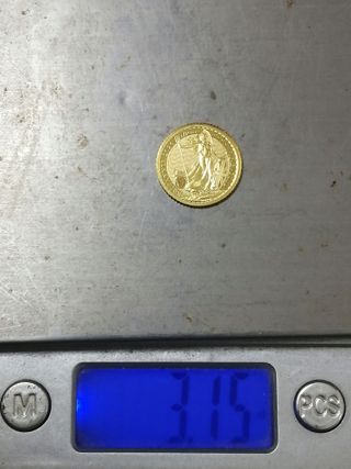 Moneda Oro Britannia 2026 1/10 Onza Carlos