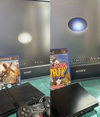PS2 Sony PlayStation 2 Slim 77k LEER