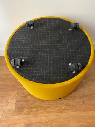 Pufs Actiu Bend Amarillos (2 unidades)