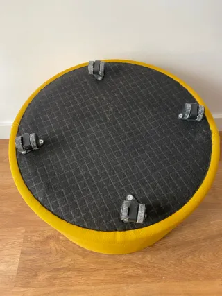 Pufs Actiu Bend Amarillos (2 unidades)