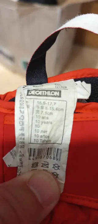 Guantes nieve niño 10 años