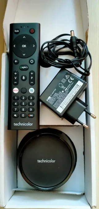 Deco Technicolor DWT765MM Android TV Box 4K.