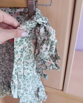 Falda pantalón corta flores