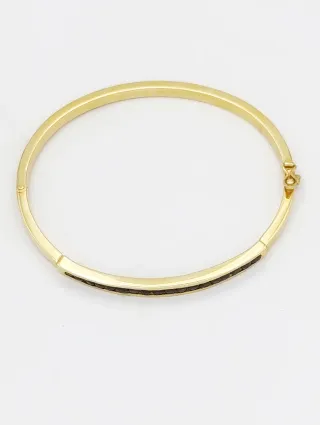 Pulsera de oro 18k con zafiros