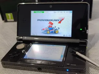 Consola Nintendo 3DS Negra Cosmos Black