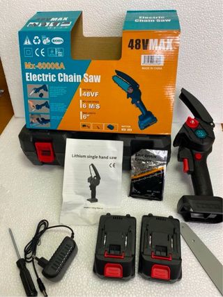 mini motosega a batteria compatta 48V