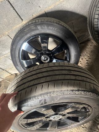 Llantas 5x112 16 mercedes / vag con gomas