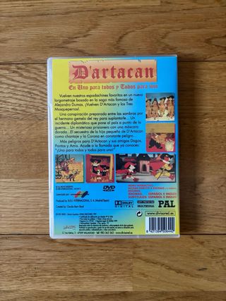 DVD D'Artacan: En Uno Para Todos Y Todos Para Uno