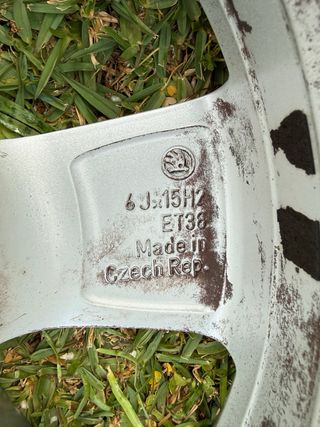 Llantas 15” 5x100 VW Seat Skoda Audi