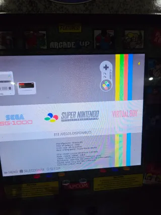 Máquina Arcade Street Fighter II Champion Edition