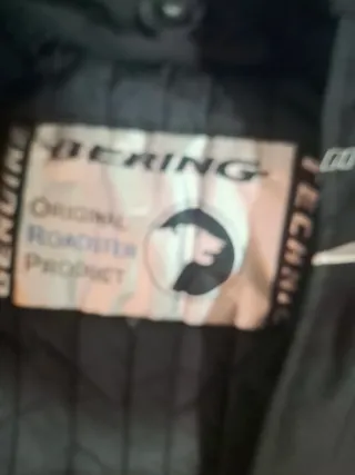 Chaqueta Bering Cordura Mujer Negra Gris