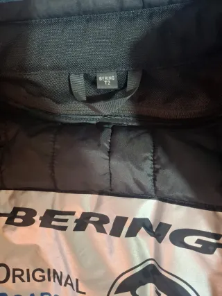 Chaqueta Bering Cordura Mujer Negra Gris