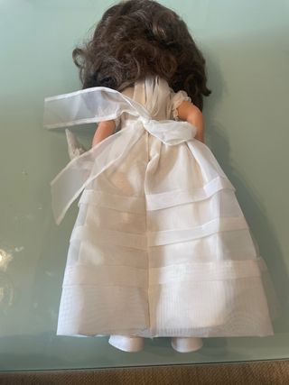 Muñeca de Comunión Vestido Blanco