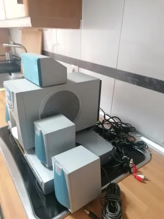 Minicadena DVD, como nueva