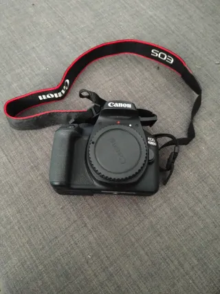 Cámara Canon 4000D Negra