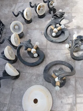 Juego de lámparas de pared