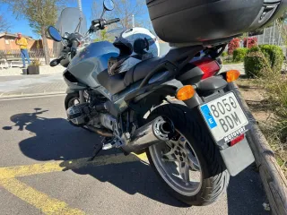 BMW R1150R Azul y Plata