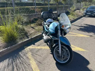 BMW R1150R Azul y Plata
