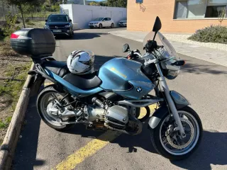 BMW R1150R Azul y Plata