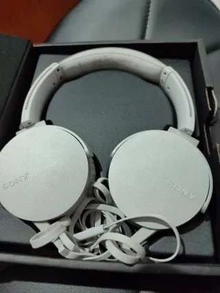 Auriculares Sony MDR-XB450AP Plata