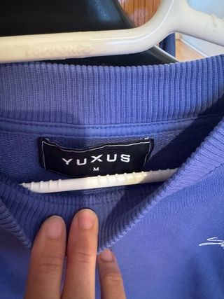 Sudadera Yuxus azul/morada