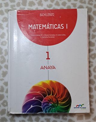 Matemáticas I.