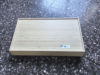 Bandeja organizadora de bambú para cubiertos