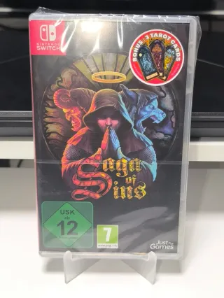 ¡JUEGO "Saga of Sins" PRECINTADO para N-SWITCH!