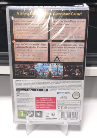 ¡JUEGO "Saga of Sins" PRECINTADO para N-SWITCH!