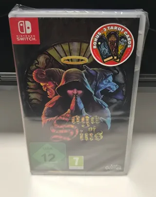¡JUEGO "Saga of Sins" PRECINTADO para N-SWITCH!