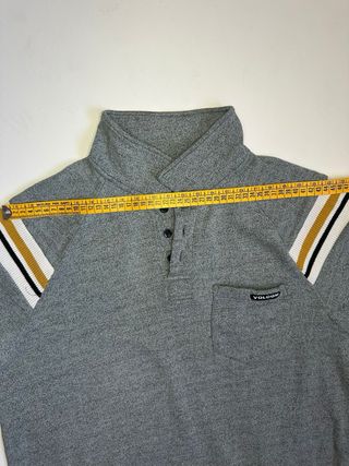 Felpa Volcom CJ Collins Polo Grigia Unisex Cotone