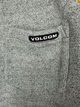Felpa Volcom CJ Collins Polo Grigia Unisex Cotone