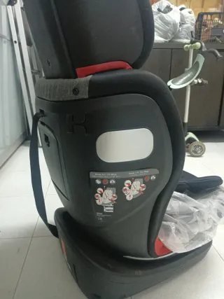 Silla coche niño grupo 0-1-2 Isofix y cinturón