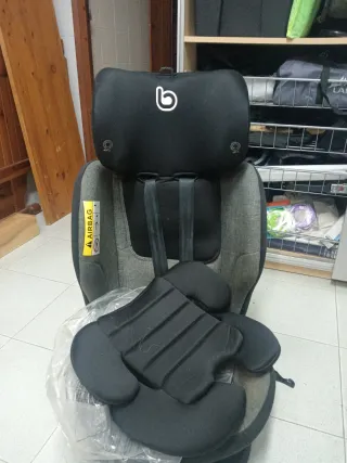 Silla coche niño grupo 0-1-2 Isofix y cinturón