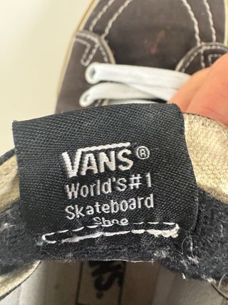 Vans Sk8-Hi Zapatillas Negras Marrones