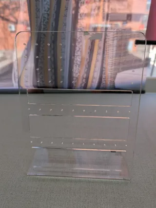 Expositor de pendientes metacrilato