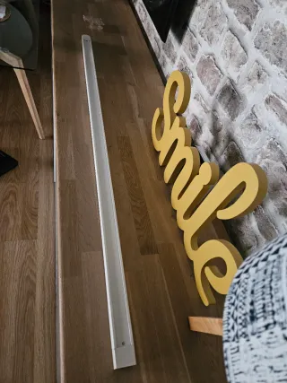 Lámparas globo cristal Ikea con barra y bombillas