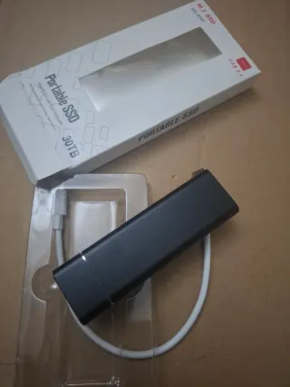 SSD Portátil M.2 30TB USB 3.1 Type-C